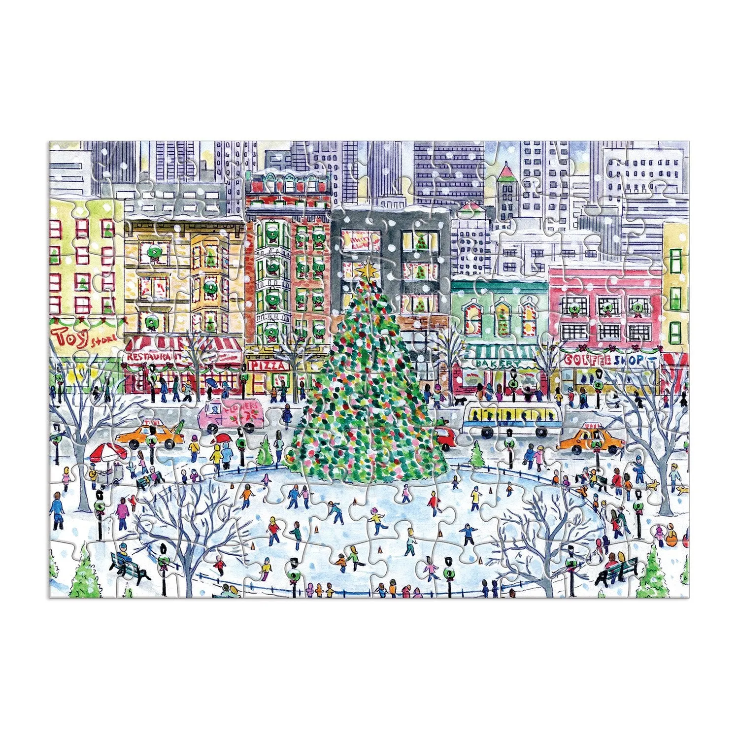 Galison Michael Storrings 12 Days of Christmas julekalender 12x80 brikker