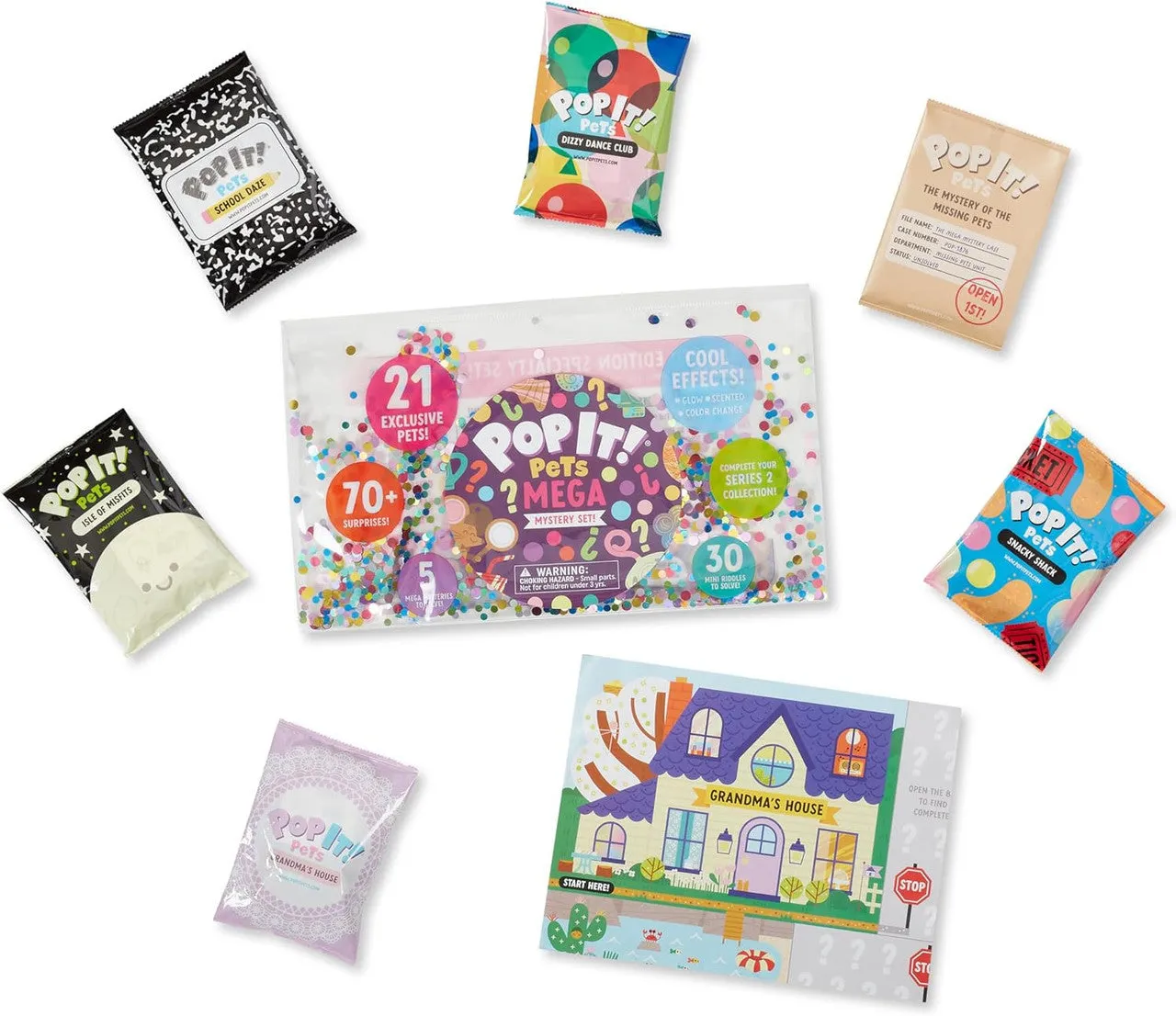 Buffalo Games Pop It Pets Mega Pack Season 2 fidgetlegetøj