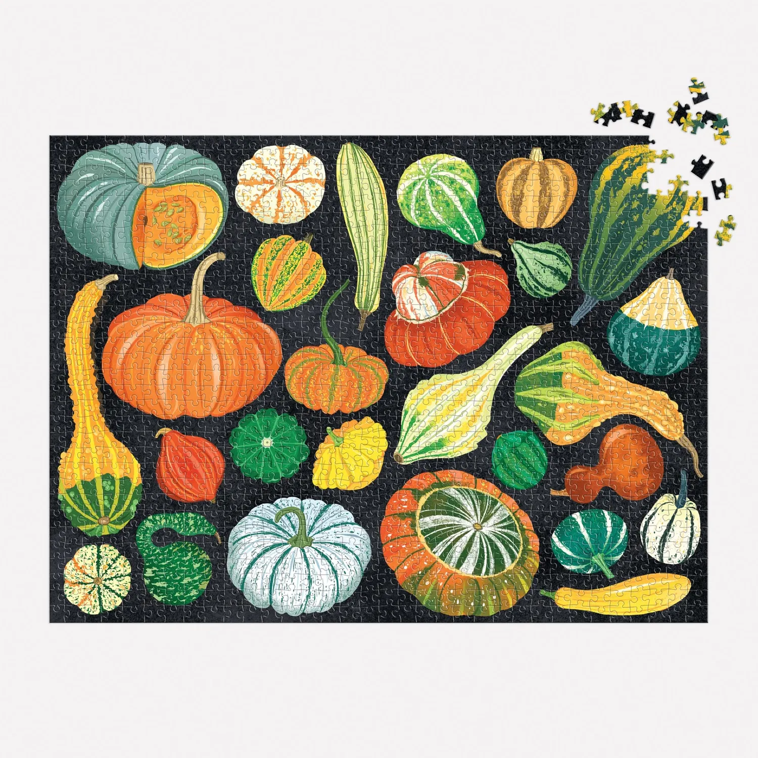Good Puzzle Co. World of Pumpkins puslespil 1000 brikker græskar