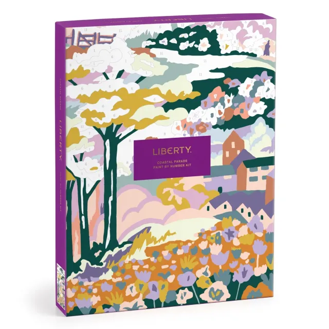 Galison Liberty Coastal Parade mal efter tal 9x12 kyst