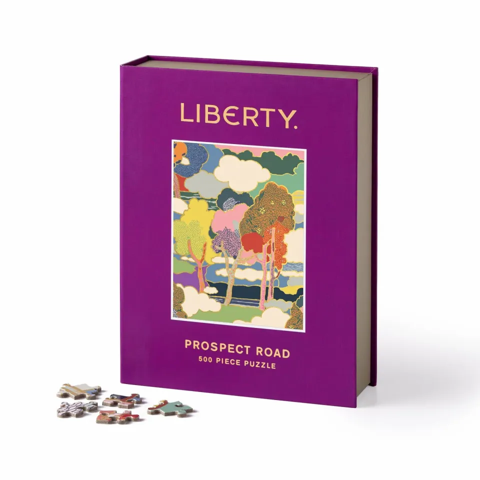 Good Puzzle Co. Liberty Prospect Road puslespil 500 brikker blomstret