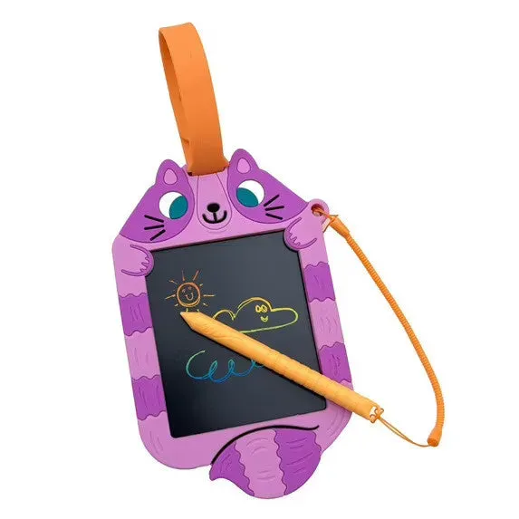 Buffalo Games Scribble Pals Cat tegneplade genanvendelig