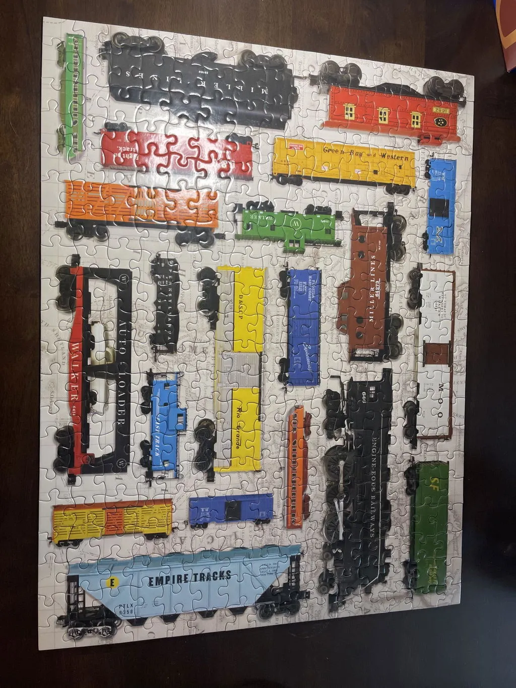 Good Puzzle Co. Vintage Toy Trains puslespil 300 brikker