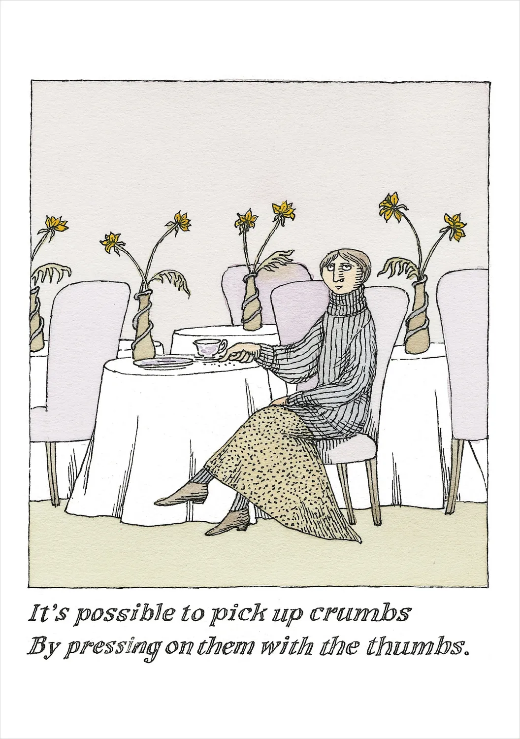 Pomegranate Gorey Verse Advice brevkortsæt 20 kort