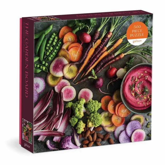 Galison The Garden Board puslespil 500 brikker grønt