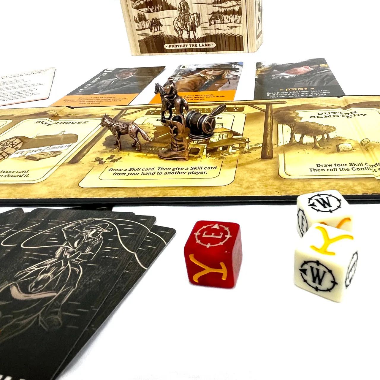 Buffalo Games Yellowstone brætspil kooperativt strategispil
