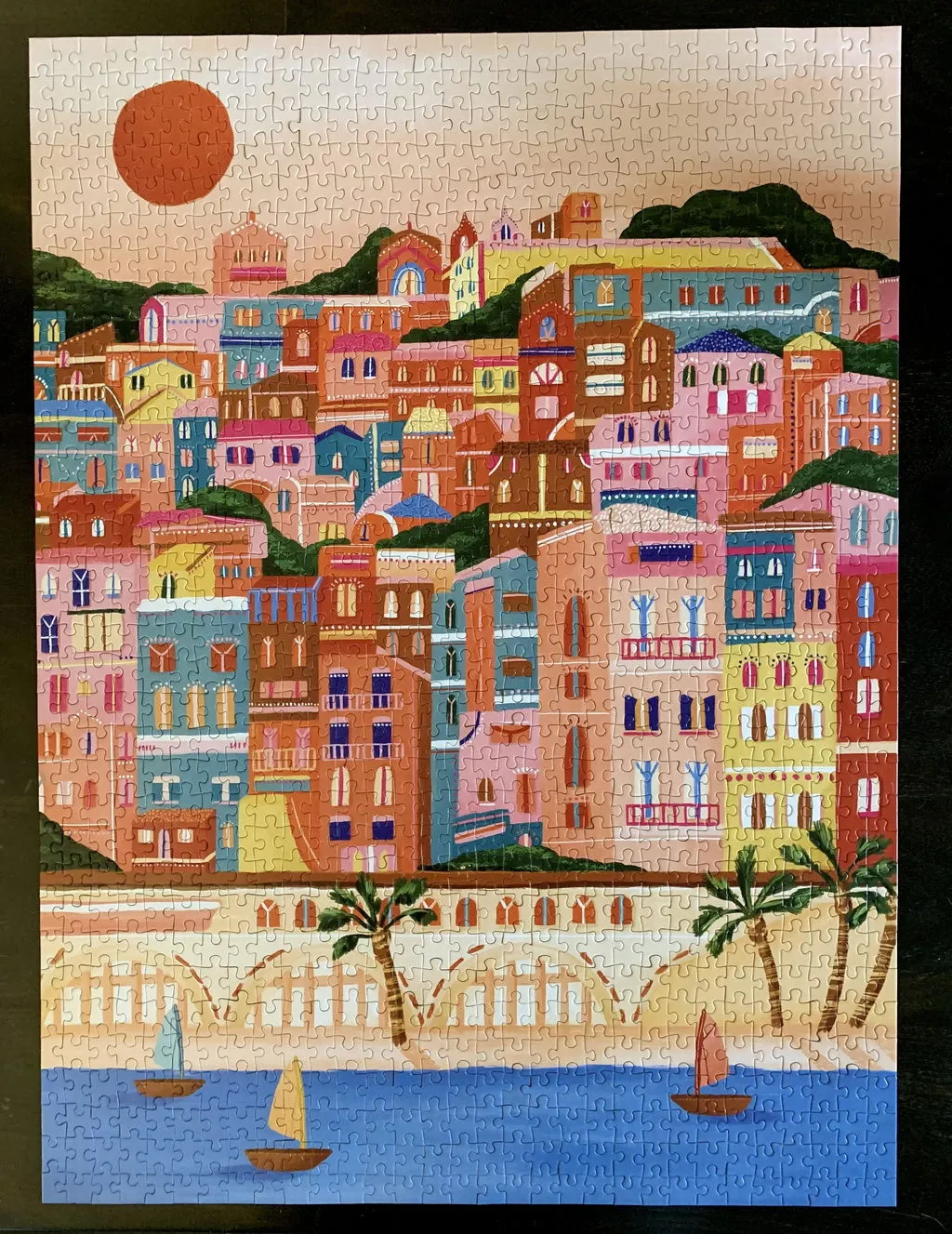Good Puzzle Co. Colors Of The French Riviera puslespil 1000