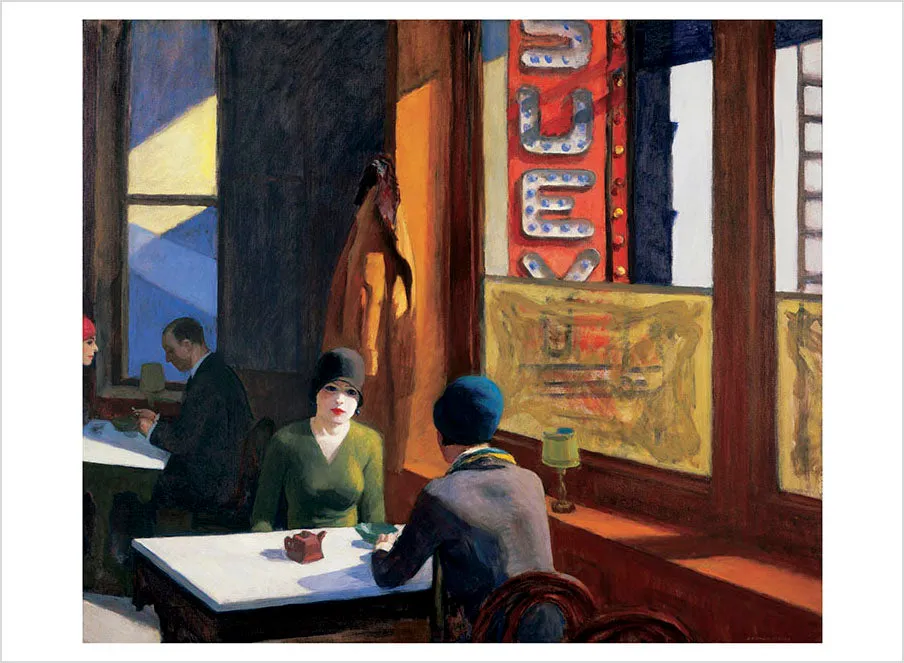 Pomegranate Edward Hopper postkortbog kunst 30 kort