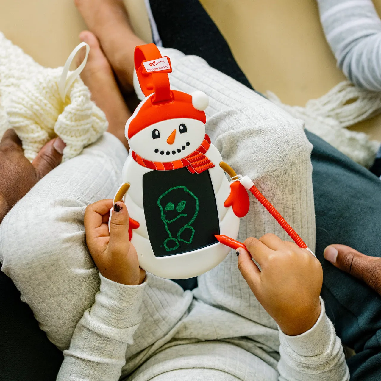 Buffalo Games Sketch Pals Flurry the Snowpal tegnebræt med klips