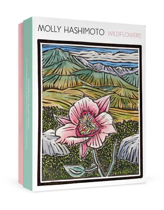 Pomegranate Molly Hashimoto Wildflowers kortæske blomster