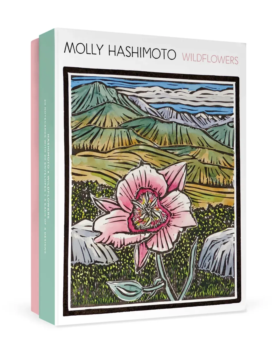 Pomegranate Molly Hashimoto Wildflowers kortæske blomster