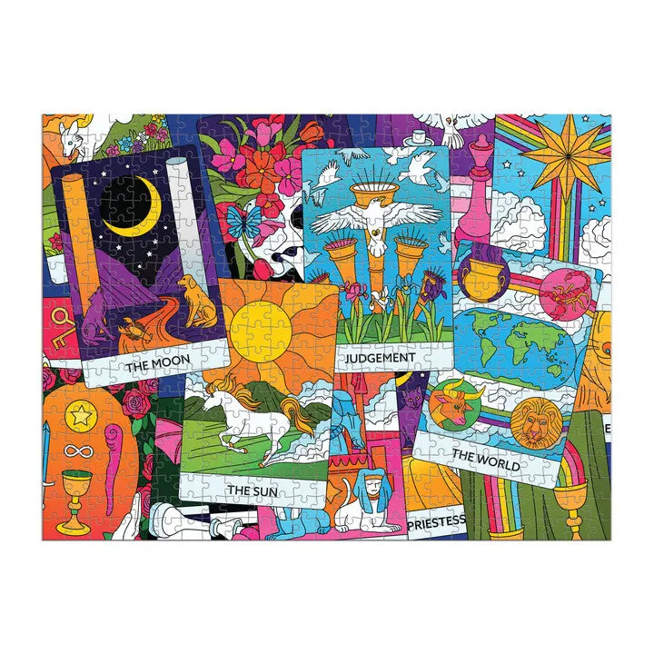 Good Puzzle Co. Major Arcana puslespil 500 brikker dobbeltsidet