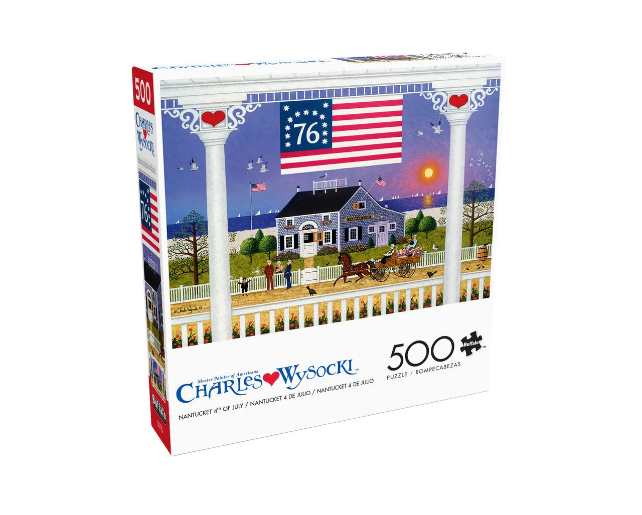 Buffalo Games Americana Nantucket puslespil 500 brikker