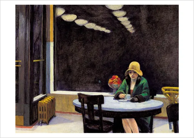 Pomegranate Edward Hopper Automat postkort