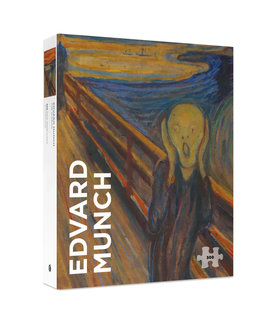 Pomegranate Munch puslespil The Scream 500 brikker ekspressionisme