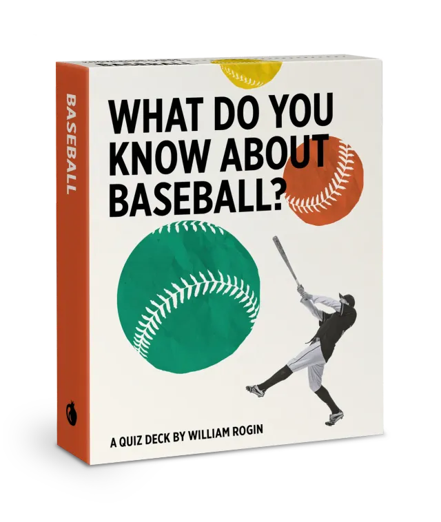 Pomegranate What Do You Know about Baseball quizkort 48 stk
