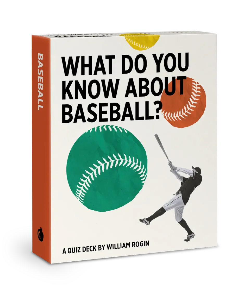 Pomegranate What Do You Know about Baseball quizkort 48 stk