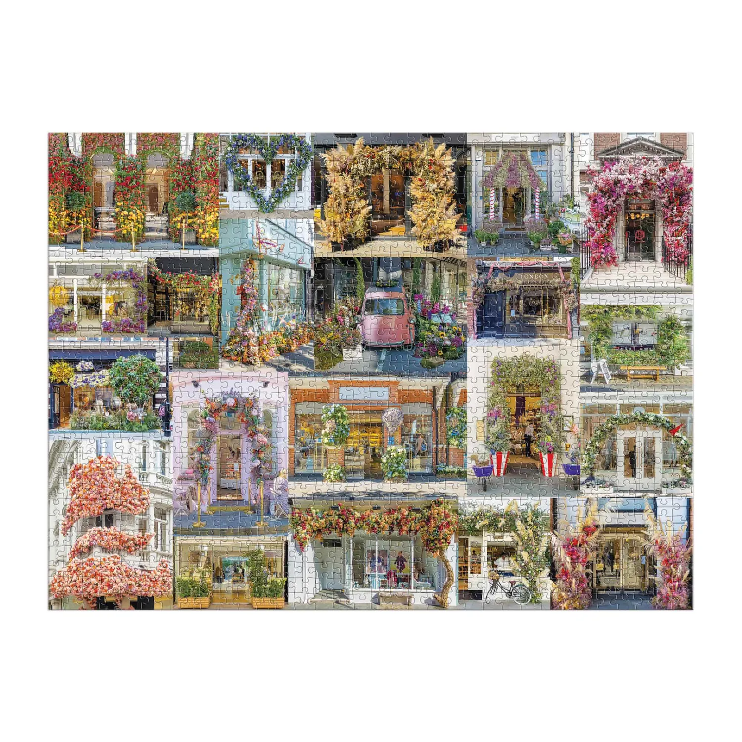 Galison London in Bloom puslespil 1000 brikker blomster
