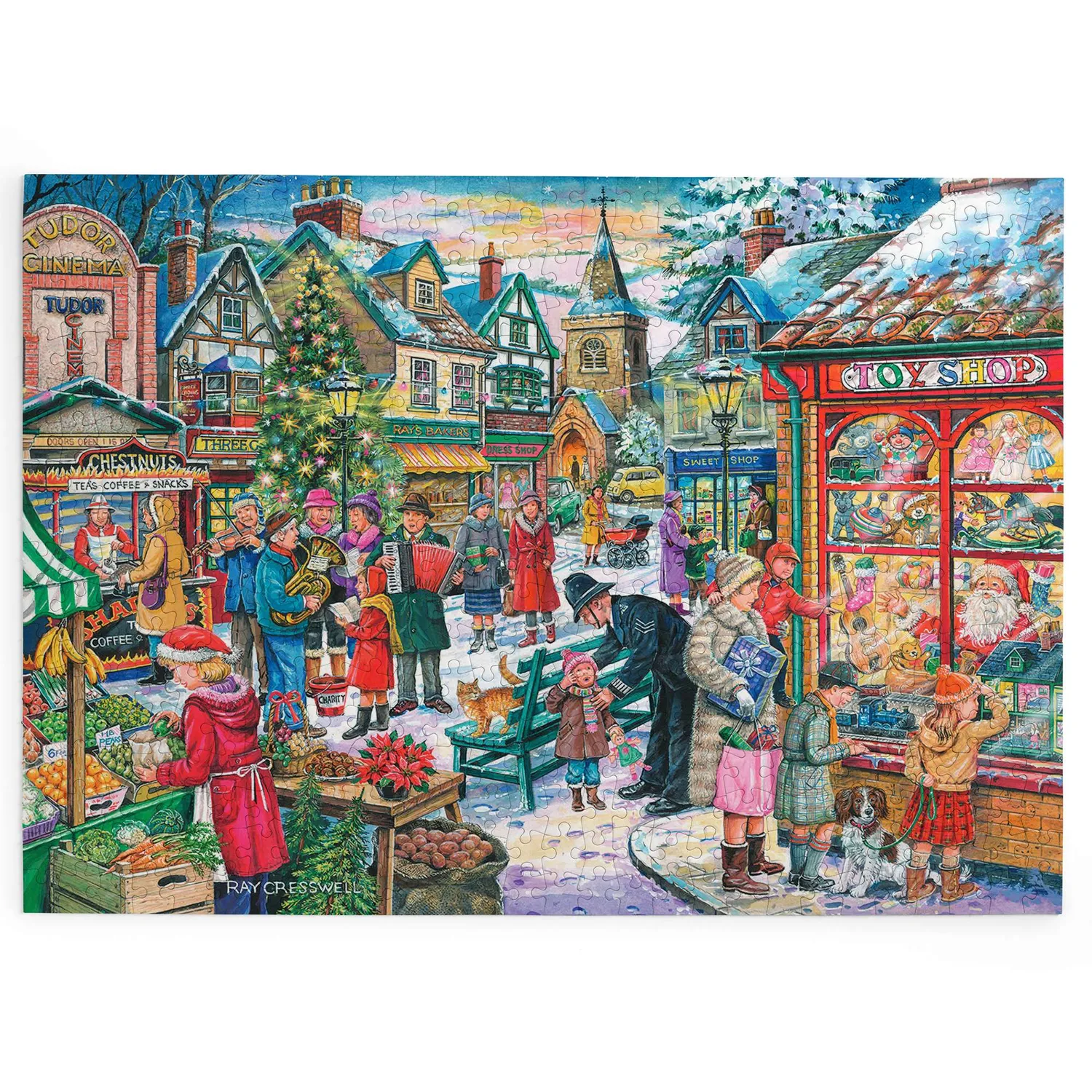 House of Puzzles BIG No.10 Window Shopping puslespil 500 jul