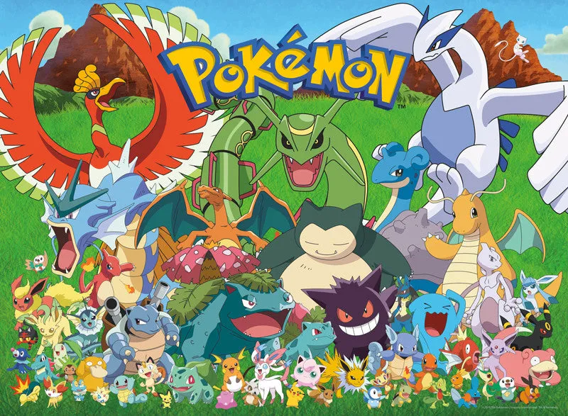 Buffalo Games Pokémon Fan Favorites puslespil 100 brikker børn