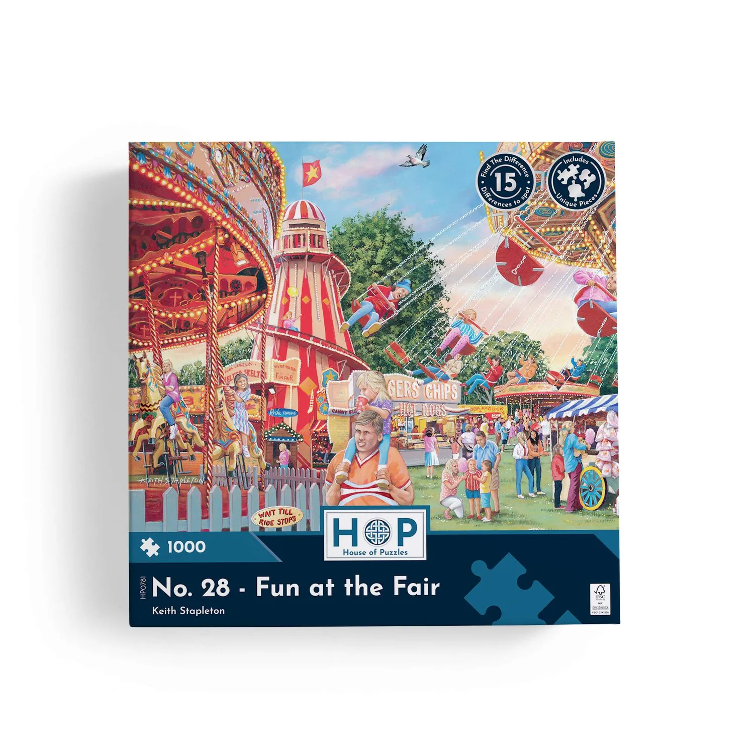 House of Puzzles Find the Difference No.28 Fun at the Fair puslespil