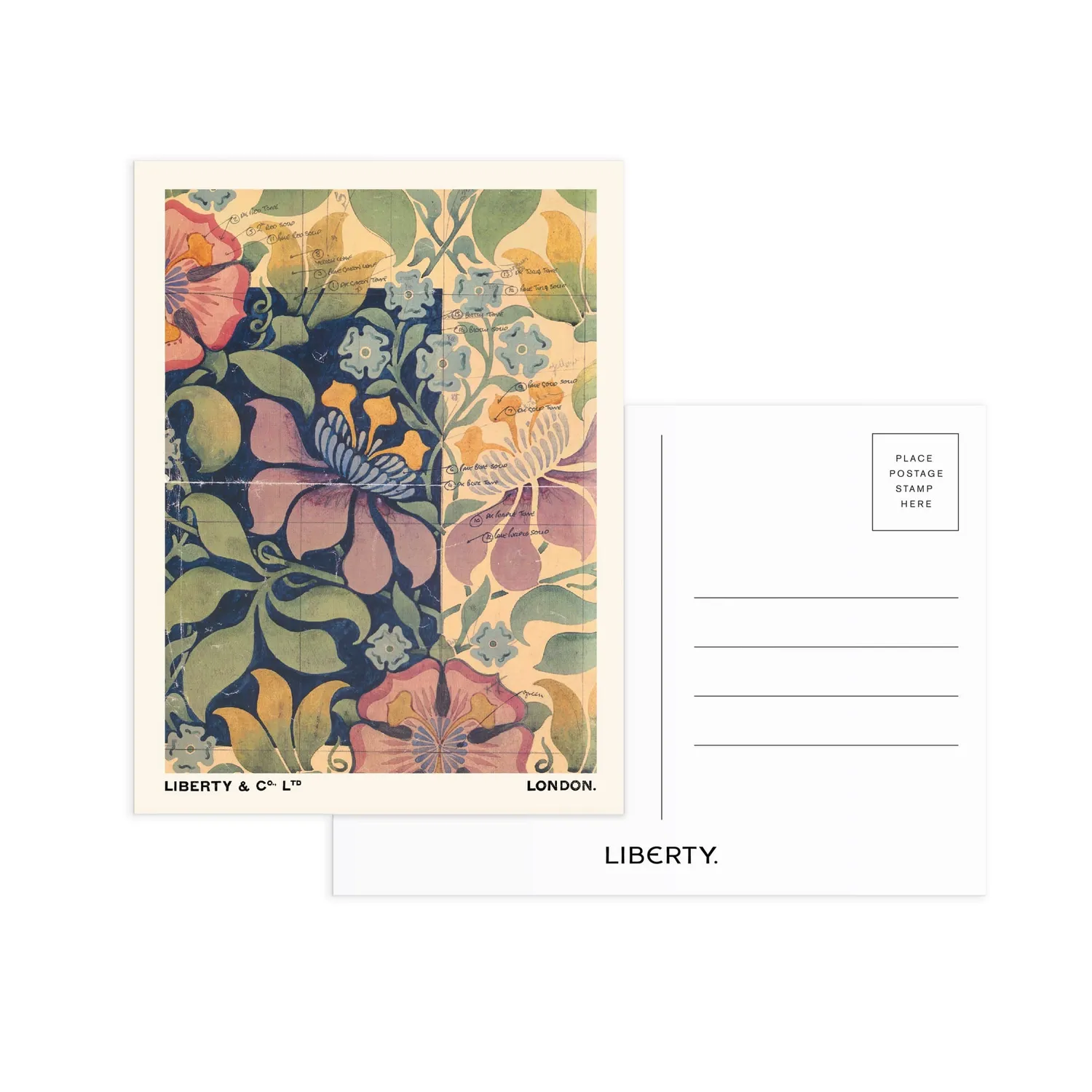 Good Puzzle Liberty postkortbog 10 stk turisttryk