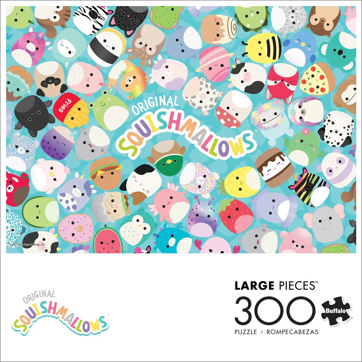 Buffalo Games Squishmallows puslespil 300 store brikker