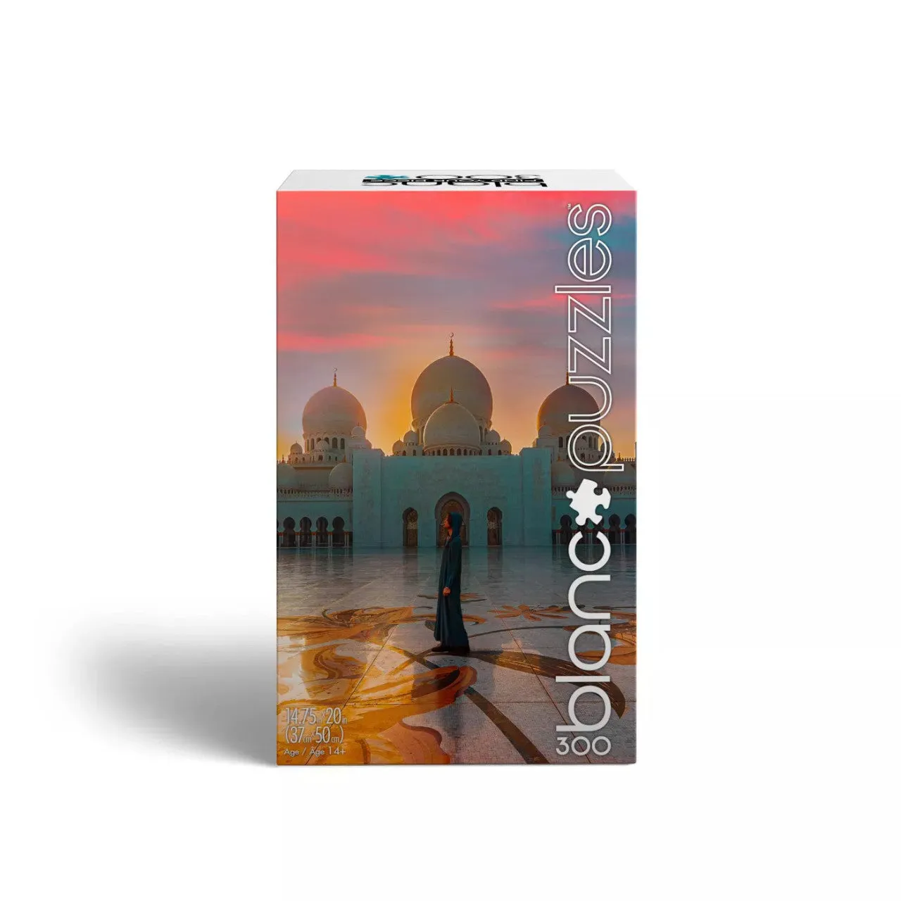 Buffalo Games Blanc Sunset Abu Dhabi Mosque puslespil 300 brikker