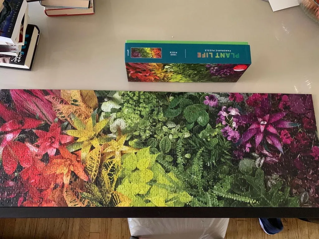Galison Plant Life panoramapuslespil 1000 brikker planter