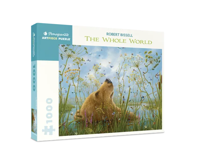 Pomegranate Robert Bissell The Whole World puslespil 1000 brikker