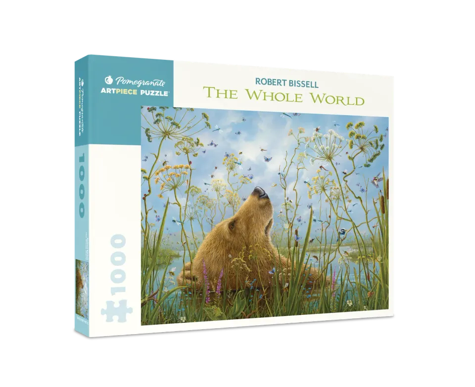 Pomegranate Robert Bissell The Whole World puslespil 1000 brikker