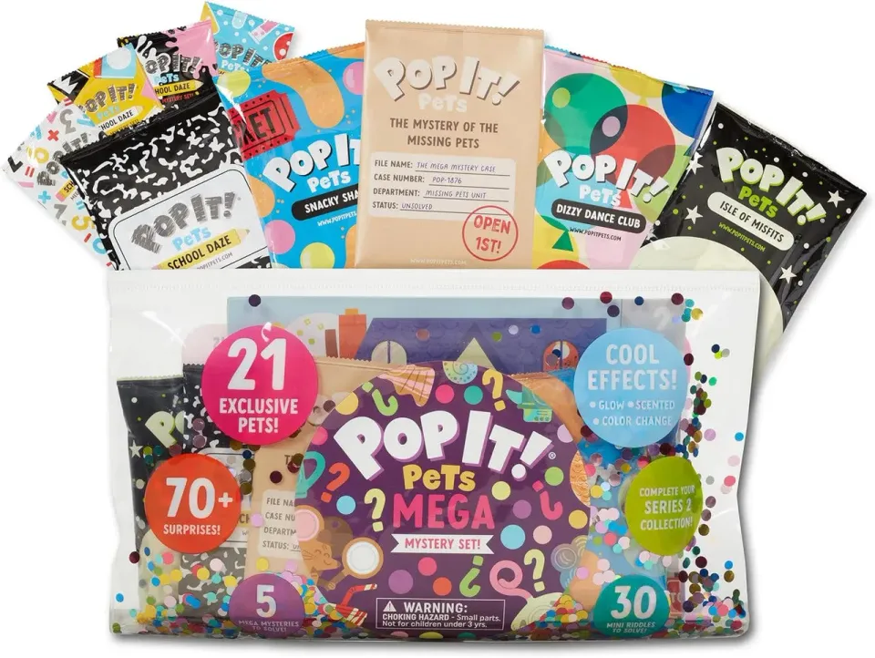 Buffalo Games Pop It Pets Mega Pack Season 2 fidgetlegetøj