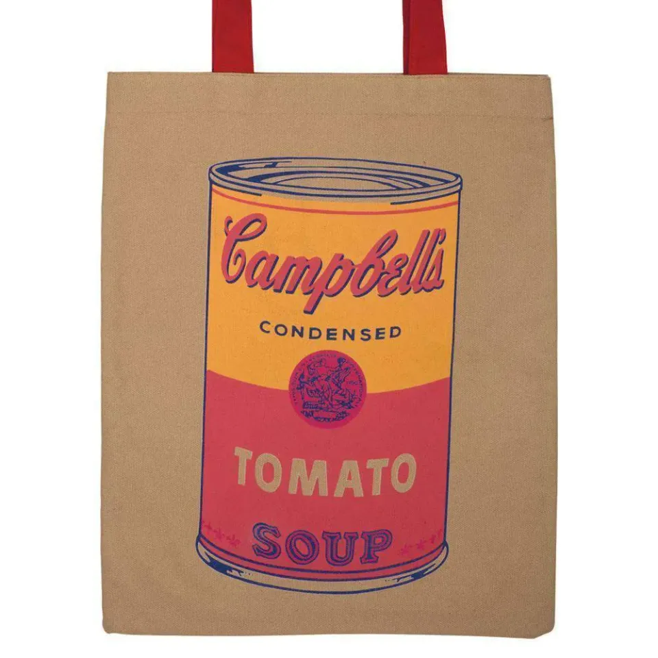 Galison Andy Warhol Campbell's Soup mulepose lærred