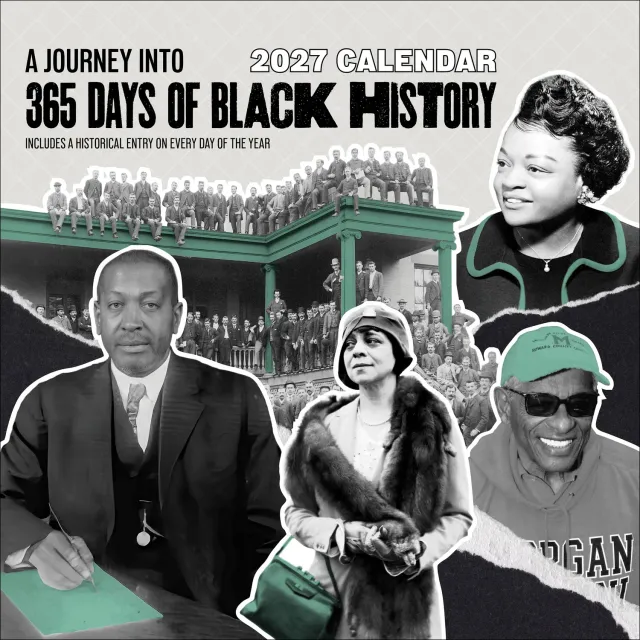 Pomegranate A Journey into 365 Days of Black History 2027 vægkalender
