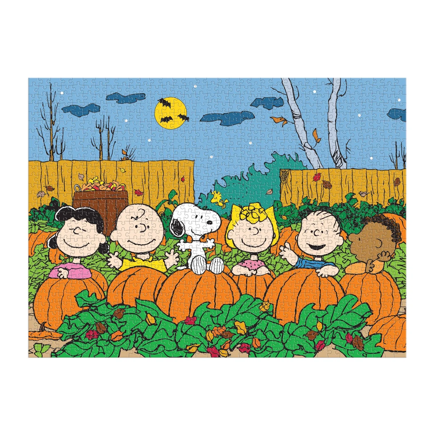 Galison Peanuts Great Pumpkin puslespil 1000 brikker halloween