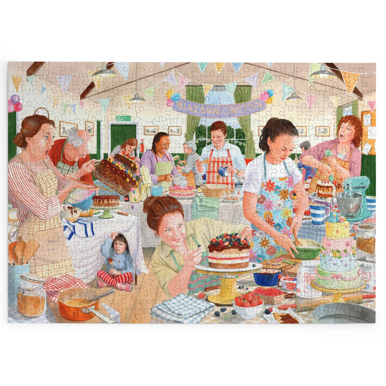 House of Puzzles BIG Baking Stars puslespil 500 bagning