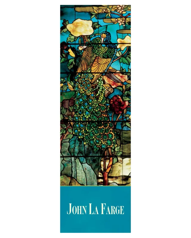 Pomegranate John La Farge Peacocks bogmærke blomst