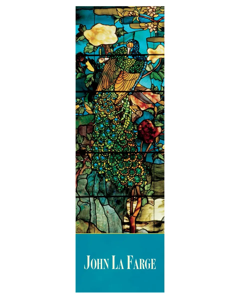 Pomegranate John La Farge Peacocks bogmærke blomst