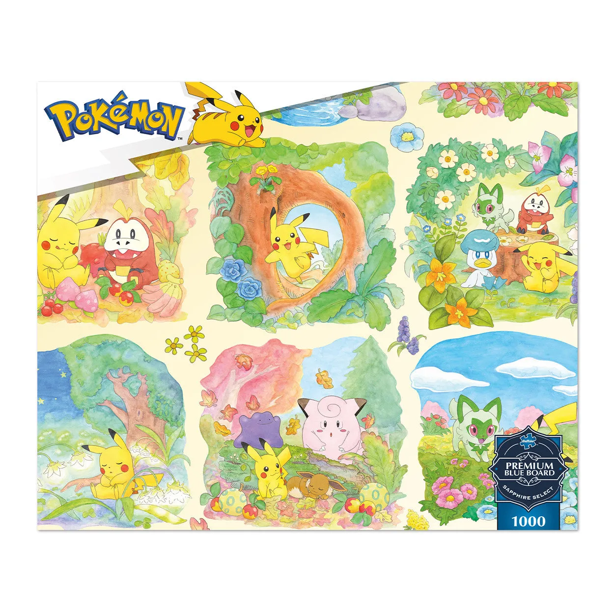 Buffalo Games Sapphire Scenic Pokemon puslespil 1000 brikker have