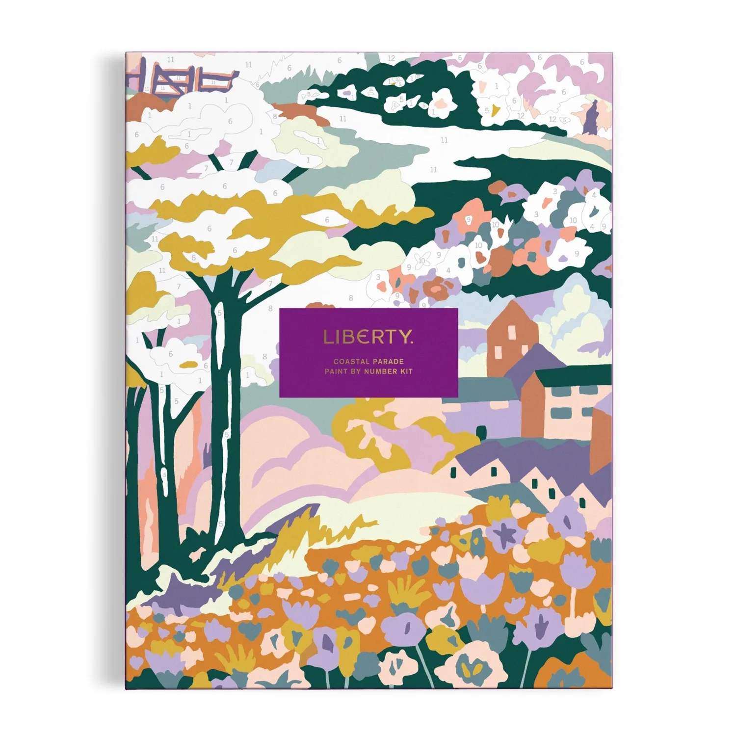 Galison Liberty Coastal Parade mal efter tal 9x12 kyst