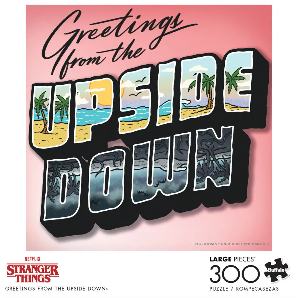 Buffalo Games Stranger Things Upside Down 300 puslespil store brikker