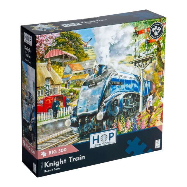 House of Puzzle Knight Train BIG 500 puslespil tog