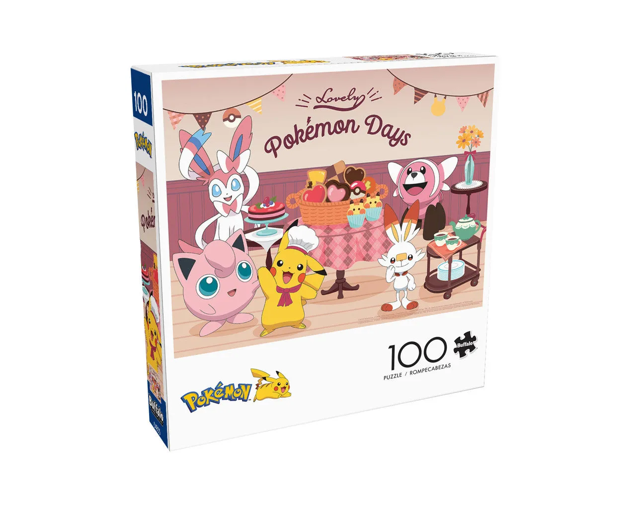 Buffalo Games Lovely Pokemon Days puslespil 100 brikker børn
