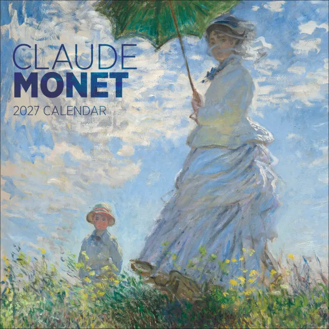 Pomegranate Claude Monet 2027 vægkalender impressionisme