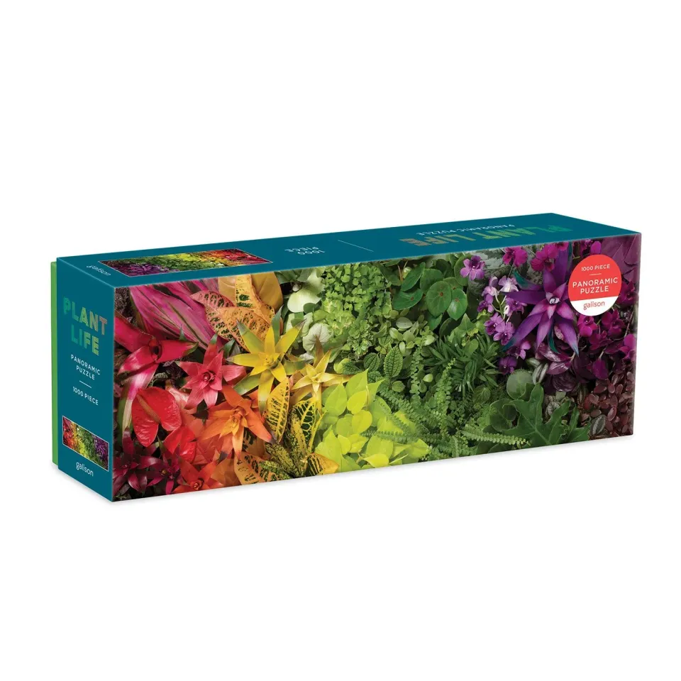Galison Plant Life panoramapuslespil 1000 brikker planter