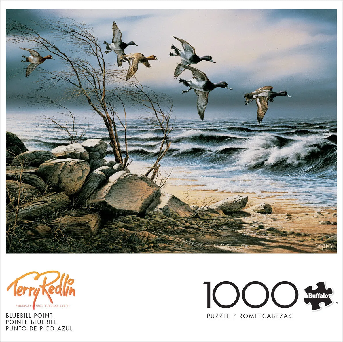 Buffalo Games Terry Redlin Bluebill Point puslespil 1000 brikker natur