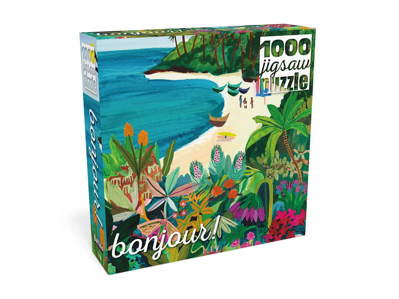 Buffalo Games Bonjour Beach Butterfly puslespil 1000 brikker strand