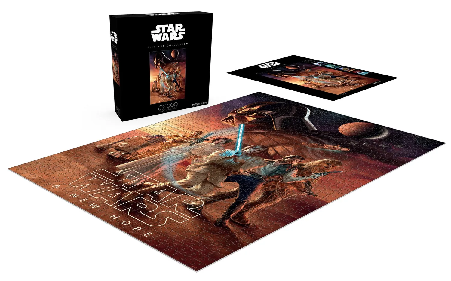 Buffalo Games Star Wars The Force puslespil 1000 brikker plakat
