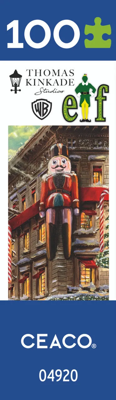 Ceaco Thomas Kinkade Elf V2 puslespil 100 brikker jul