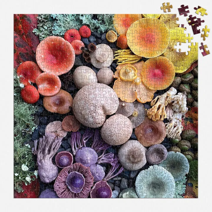 Good Puzzle Co. Shrooms in Bloom puslespil 500 brikker svampe
